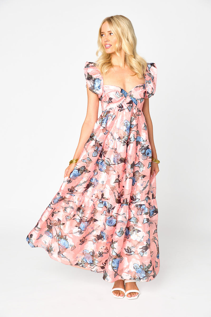 BuddyLove Lilly Sweetheart Neckline Maxi Dress - Sweet Talkin