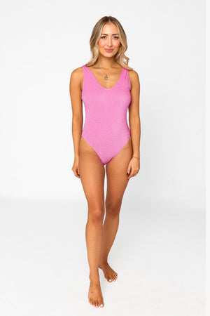 Carly One-Piece Swimsuit - Magenta
