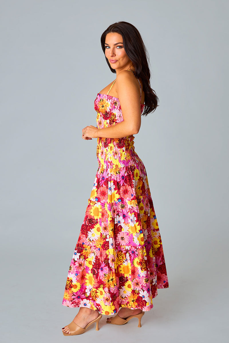 BuddyLove Tamra Smocked Two-Piece Set - Sunshine