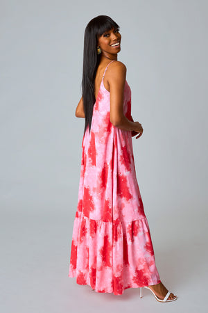 BuddyLove Katey Scooped Neck Maxi Dress - Sunset