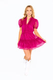 Clementine Elastic Waist Mini Dress - Dottie