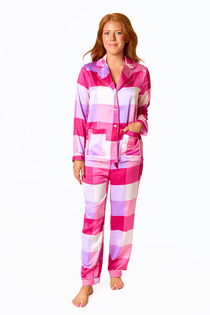 BuddyLove Penelope Loungewear - Pink Poinsettia
