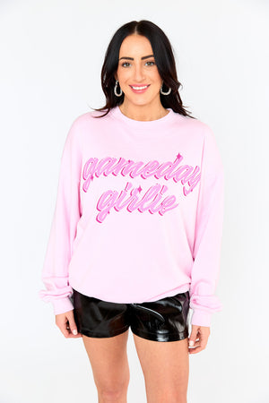 Vickie Graphic Sweatshirt - Gameday Girlie