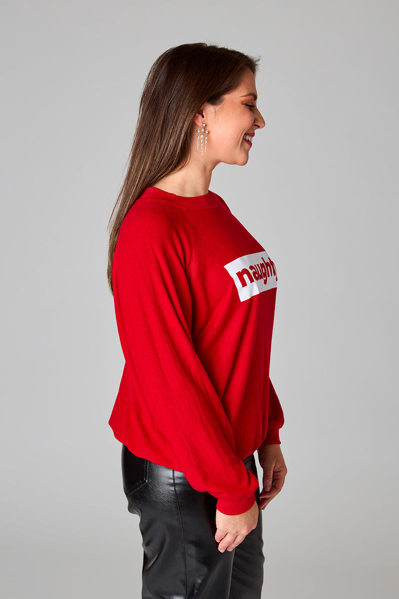 Gene Graphic Sweatshirt - Naughty