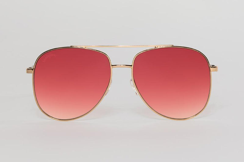 Maverick Aviators Sunglasses - Pink