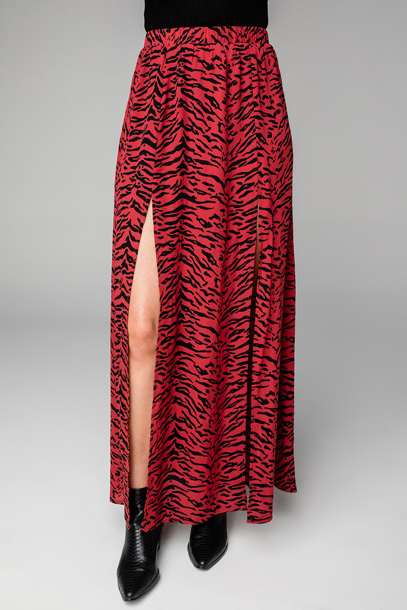 BuddyLove Bridget Maxi Skirt - Tigers Blood