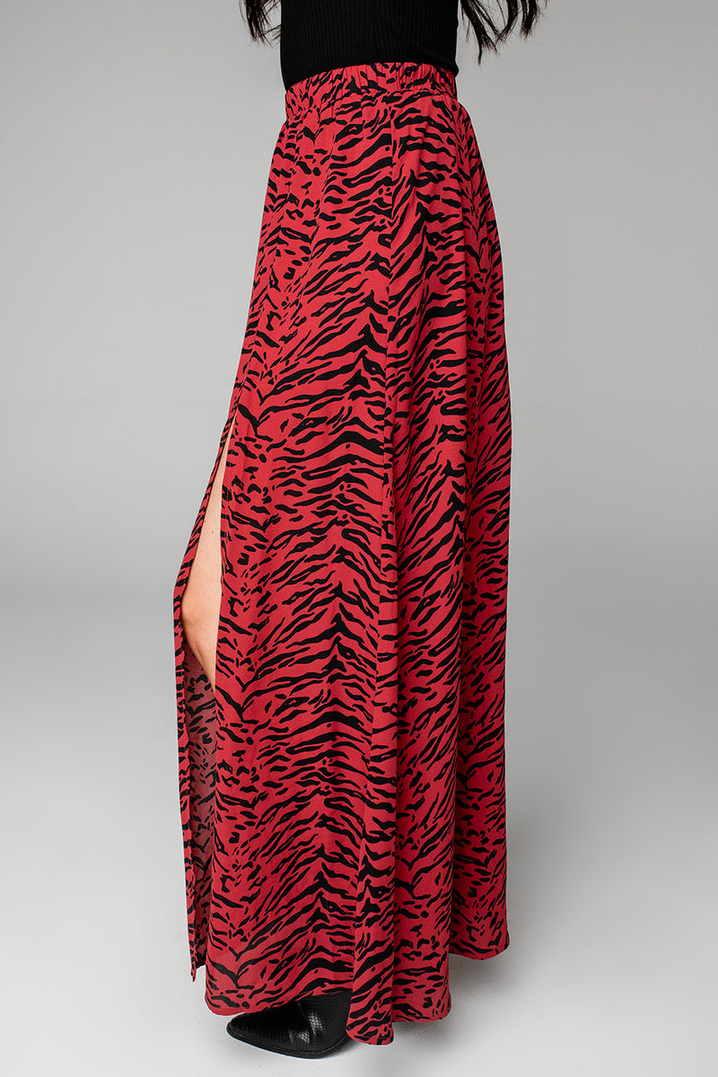 BuddyLove Bridget Maxi Skirt - Tigers Blood