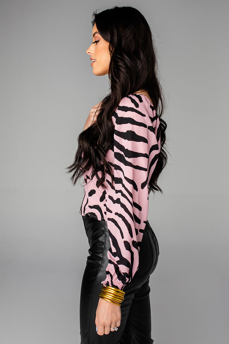 Bailey Smocked Back Top - Savannah