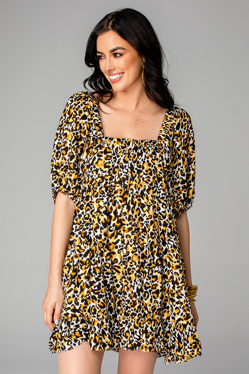 BuddyLove Becca Baby Doll Short Dress - Alleycat