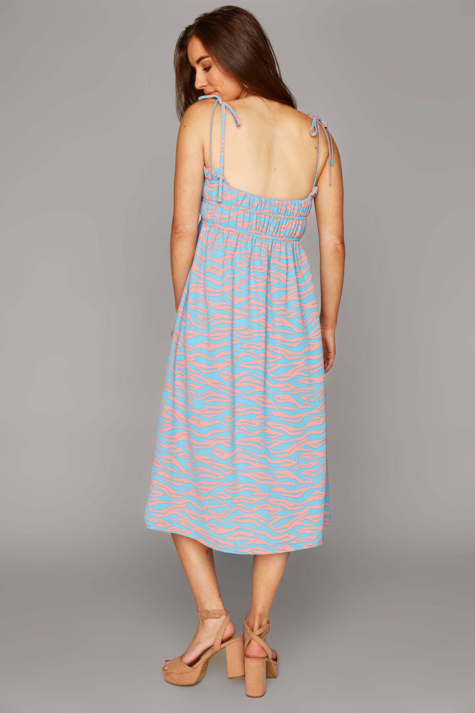 Lexi Tie Shoulder Midi Dress - Swell