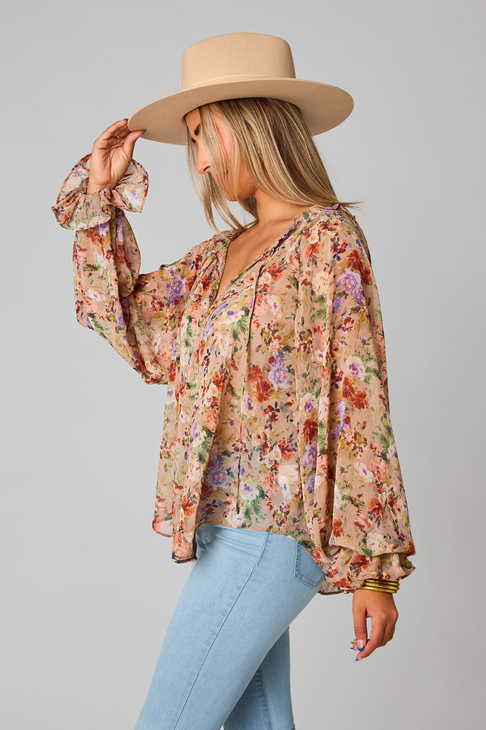 BuddyLove Mandy Long Sleeve Blouse - Vintage