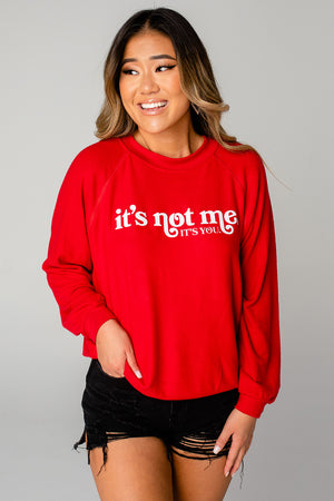 Gene Graphic Sweatshirt - It's Not Me It's You